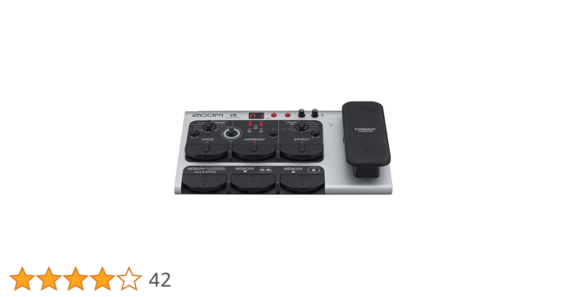 Amazon | Zoom V6-SP ボーカルプロセッサー ボーカルエフェクト